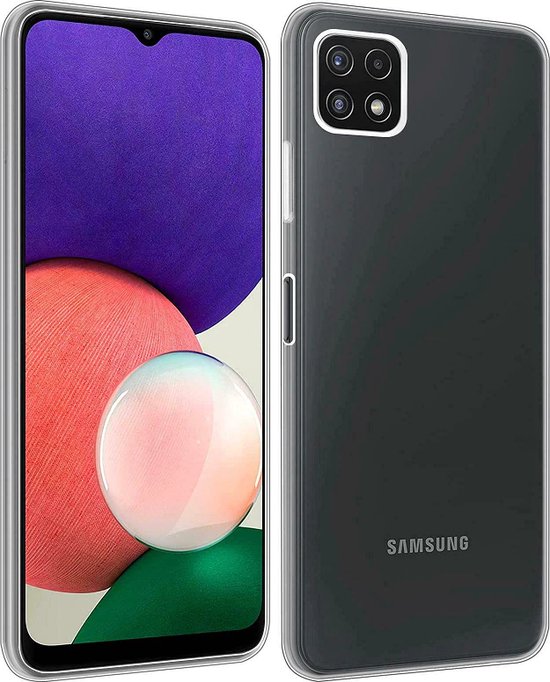 Transparant Hoesje Geschikt Voor Samsung Galaxy A22 5G - Back Cover Telefoonhoesje