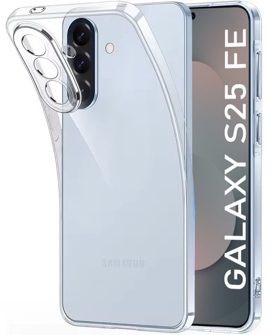 Transparant Hoesje Geschikt Voor Samsung Galaxy S25FE (Fan Edition) - Back Cover Telefoonhoesje