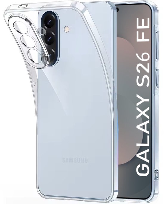 Transparant Hoesje Geschikt Voor Samsung Galaxy S26 FE (Fan Edition) - Back Cover Telefoonhoesje