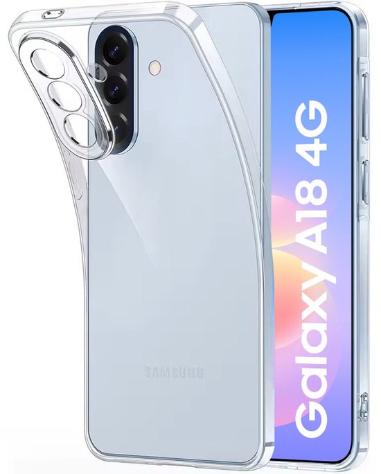 Transparant Hoesje Geschikt Voor Samsung Galaxy A18 - Back Cover Telefoonhoesje