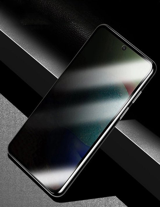 Full Cover Privacy Screenprotector Geschikt Voor Samsung S22+ (S22 Plus) - Volledige Beschermglas - PREMIUM Tempered Glass - 1 stuk