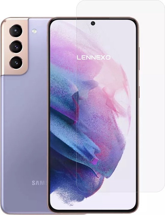 Screenprotector Geschikt Voor Samsung Galaxy S21 FE (Fan Edition) - Glasplaat - Tempered Glass - 2 Stuks