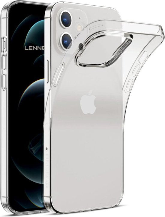 Hoesje en Screenprotector Combi Geschikt Voor iPhone 11 - Transparant Hoesje + Premium screenprotector