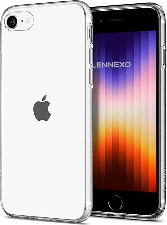 Transparant Hoesje Geschikt Voor iPhone SE 2022 / SE 2020 / 8 / 7 - Back Cover Telefoonhoesje