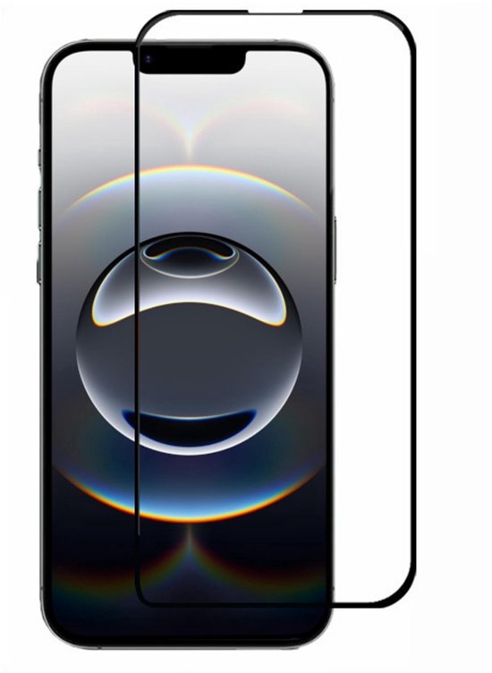 Full Cover Screenprotector Geschikt Voor iPhone 16e - Volledige Beschermglas - PREMIUM Tempered Glass - 1 stuk