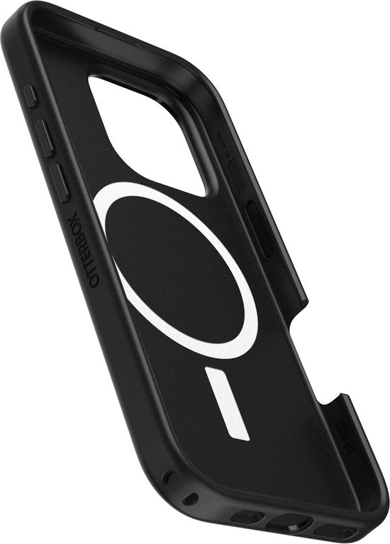 Otterbox Symmetry MagSafe geschikt voor iPhone 16 Pro hoesje - Zwart