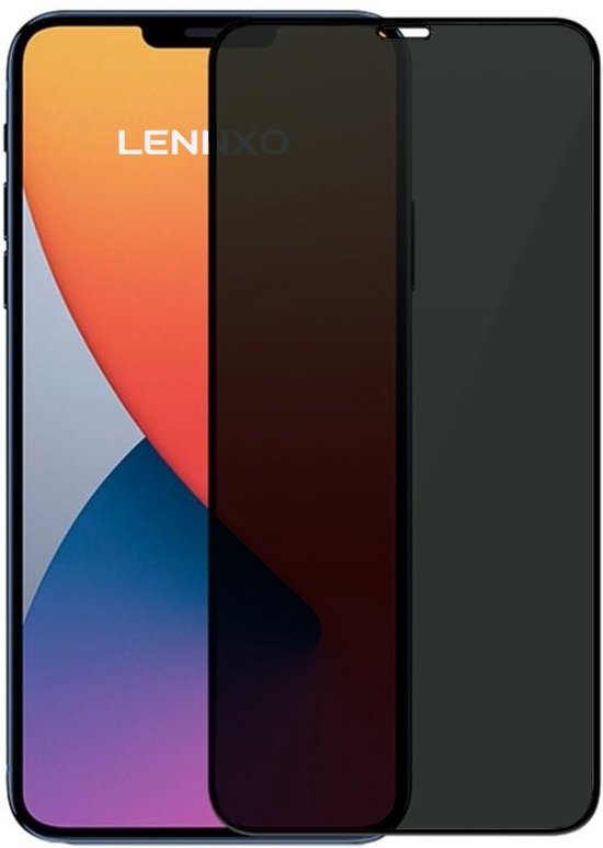 Full Cover Privacy Screenprotector Geschikt Voor iPhone 13 Pro Max - Volledige Beschermglas - PREMIUM Tempered Glass - 1 stuk