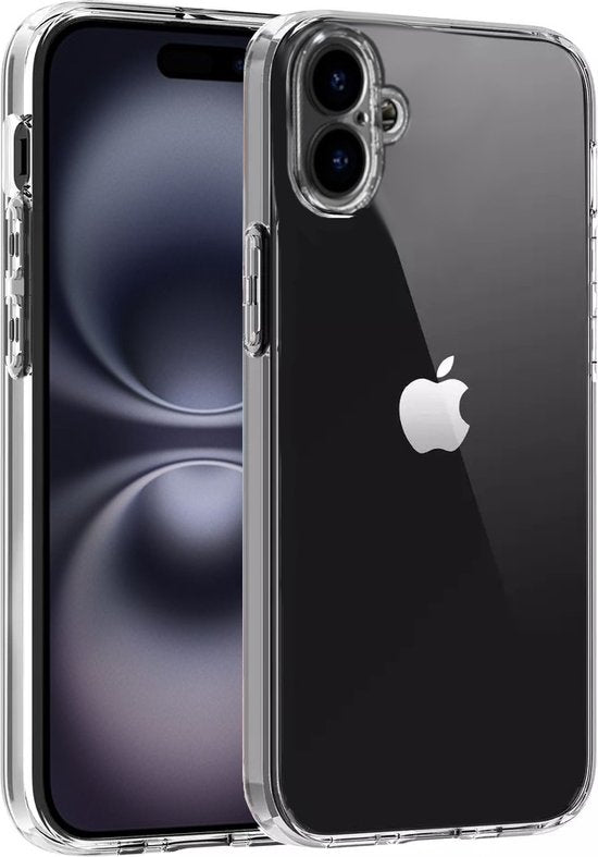 Transparant Hoesje Geschikt Voor iPhone 16 - Back Cover Telefoonhoesje