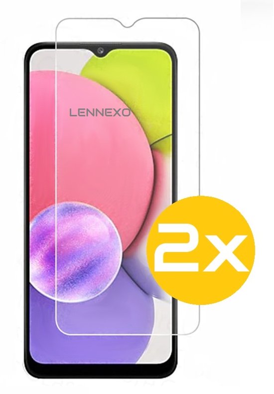 Hoesje en Screenprotector Combi Geschikt Voor Samsung A13 - Anti Shock Hoesje + 2x Screenprotector