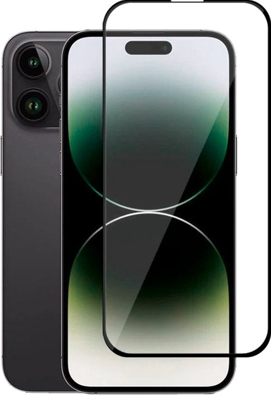 Full Cover Screenprotector Geschikt Voor iPhone 14 Pro Max - Volledige Beschermglas - PREMIUM Tempered Glass - 1 stuk