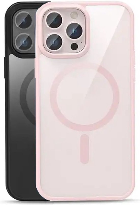 Armordrop Magnetisch Hoesje Geschikt Voor iPhone 15 Pro Max - Zwart