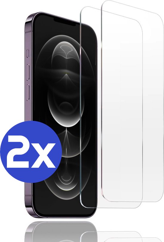 Premium Screenprotector Geschikt Voor iPhone 12 / 12 Pro - Gehard Glas - 2 Stuks