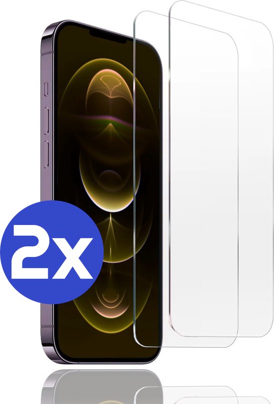 Premium Screenprotector iPhone 12 Mini - Bescherming iPhone 12 Mini Screenprotector - Gehard Glas - 2 Stuks