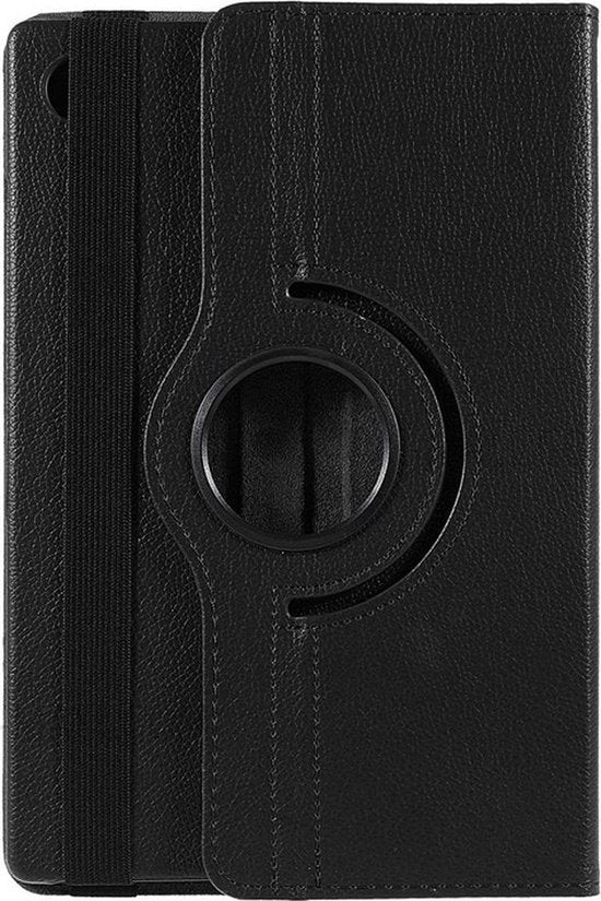 Tablet Hoesje Geschikt Voor Samsung Galaxy Tab A8 2021 - 360 Graden Rotatie - Zwart