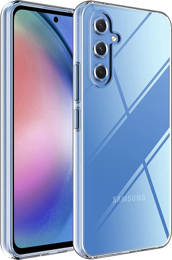 Transparant Hoesje Geschikt Voor Samsung Galaxy A34 - Back Cover Telefoonhoesje