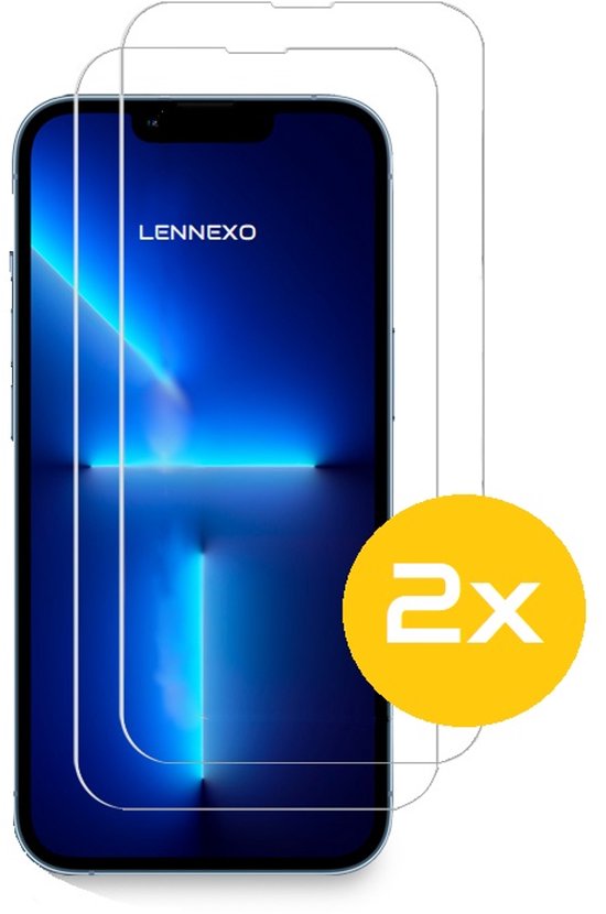 Hoesje en Screenprotector Combi Geschikt Voor iPhone 13 Mini - Anti Shock Hoesje + 2x Screenprotector