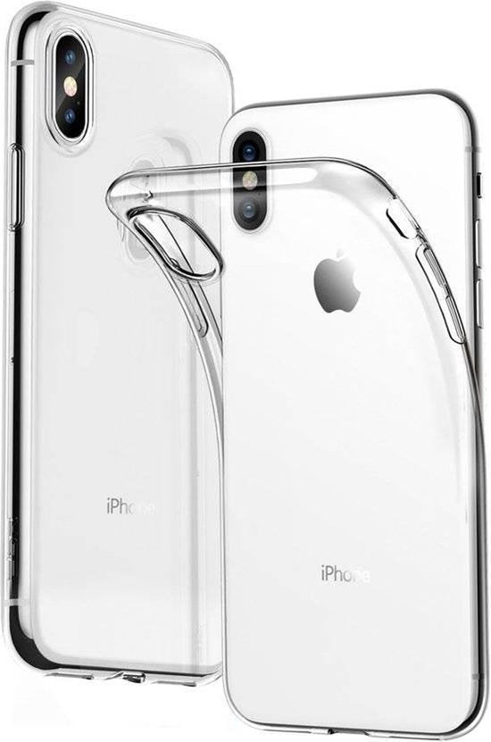Transparant Hoesje Geschikt Voor iPhone X / XS - Back Cover Telefoonhoesje