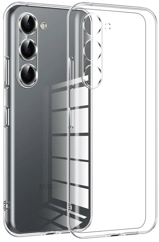 Transparant Hoesje Geschikt Voor Samsung Galaxy S24 FE (Fan Edition) - Back Cover Telefoonhoesje