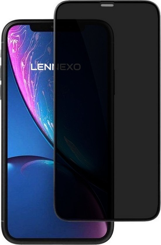 Full Cover Privacy Screenprotector iPhone 11 Pro Max / XS Max | Volledige Beschermglas | PREMIUM Tempered Glass | iPhone 11 Pro Max Screenprotector Privacy - 1 stuk
