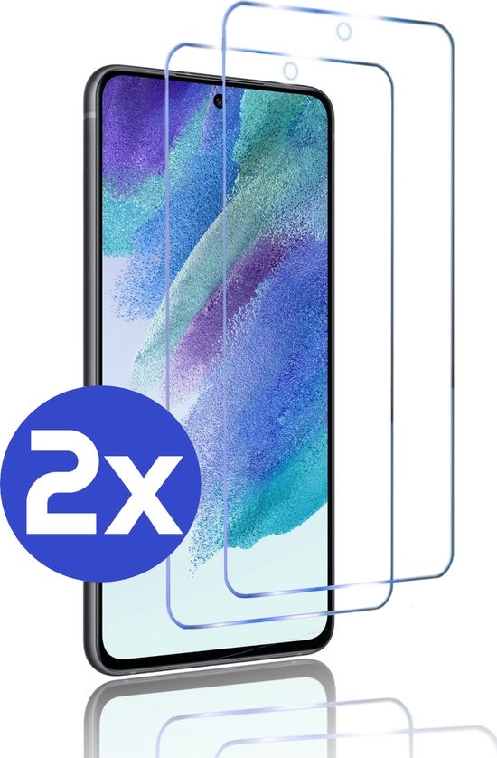 Premium Screenprotector Geschikt Voor Samsung S21 FE (Fan Edition) - Gehard Glas - 2 Stuks
